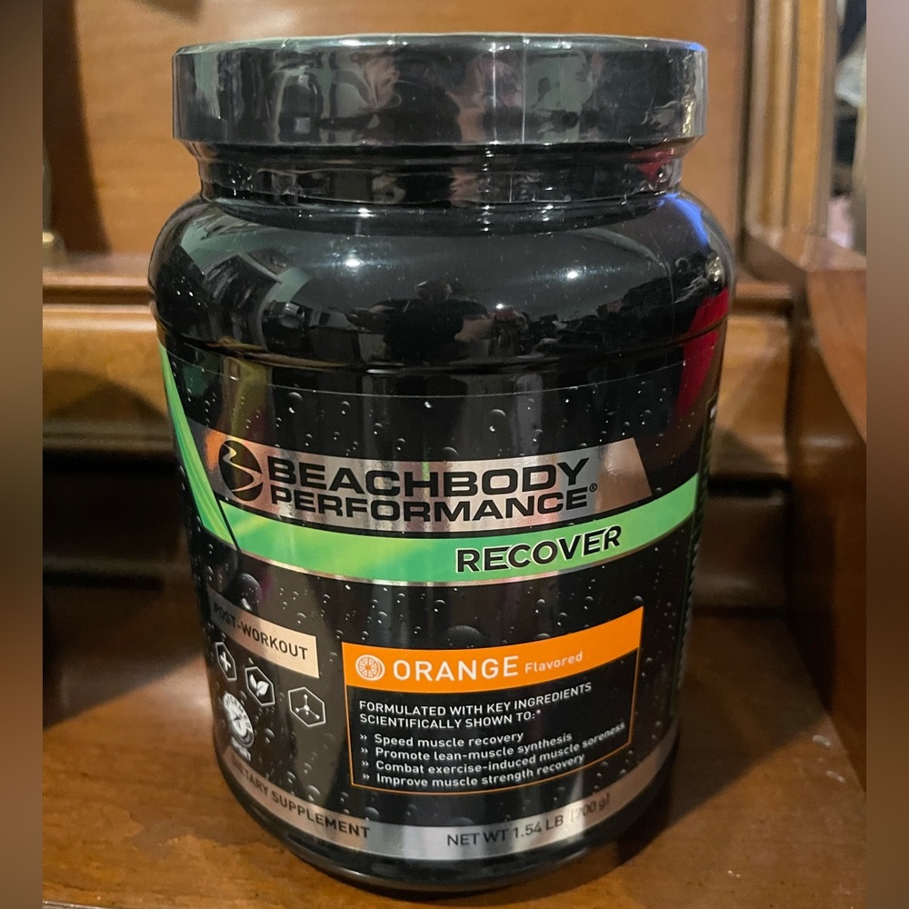 Beachbody performance Recovery Powder - orange drink - New and Sealed - expired!